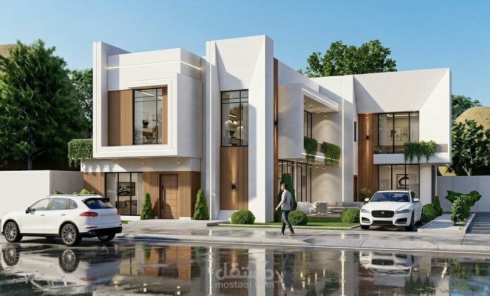 Modern Villa Exterior & Architectural Design