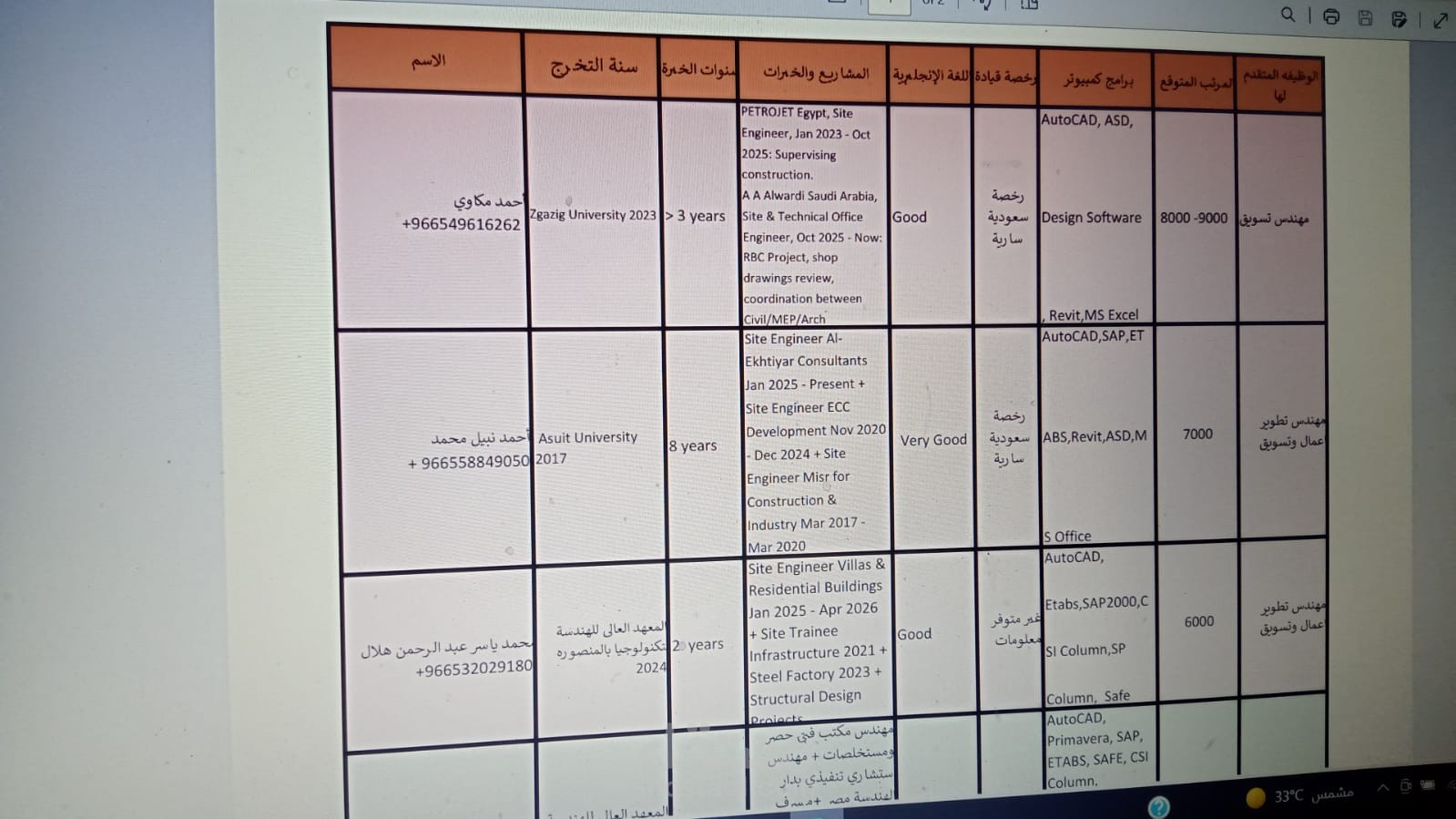 تحويل اكسيل ال PDF بدقه عالية