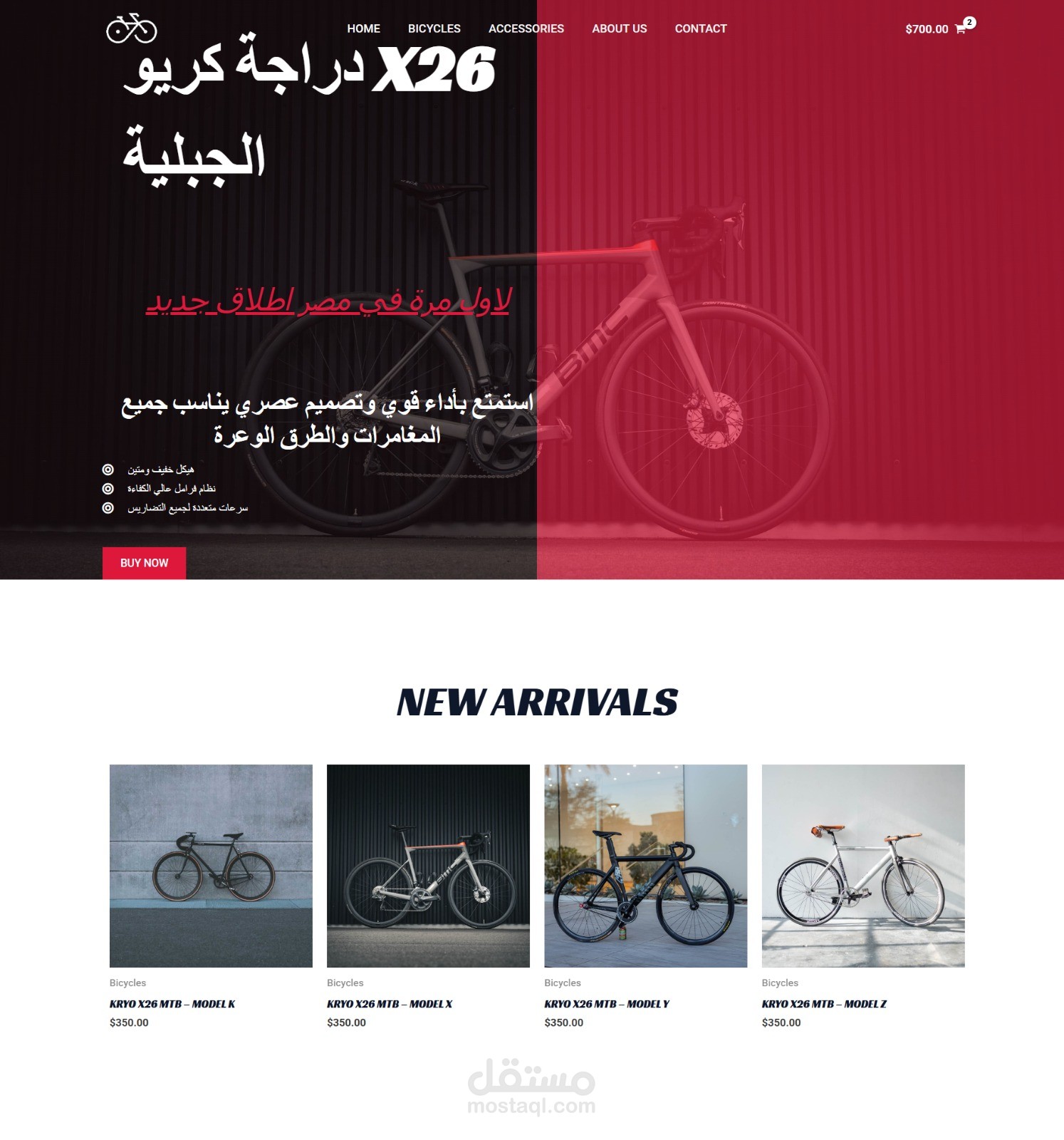 متجر الكتروني يعرض منتجاتك بحترافية
