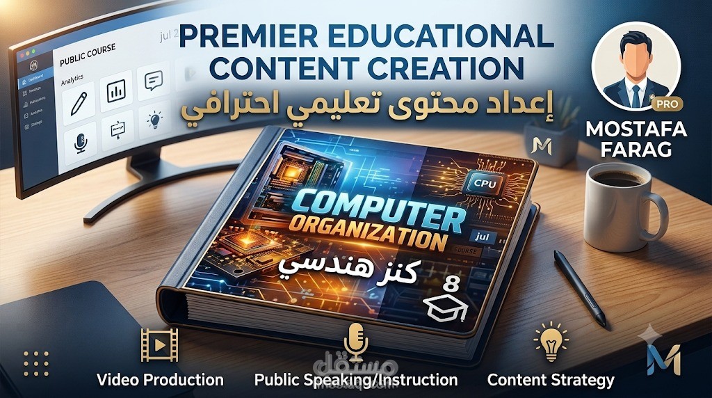 دورة أكاديمية متكاملة في مادة تنظيم الحاسب (Computer Organization)