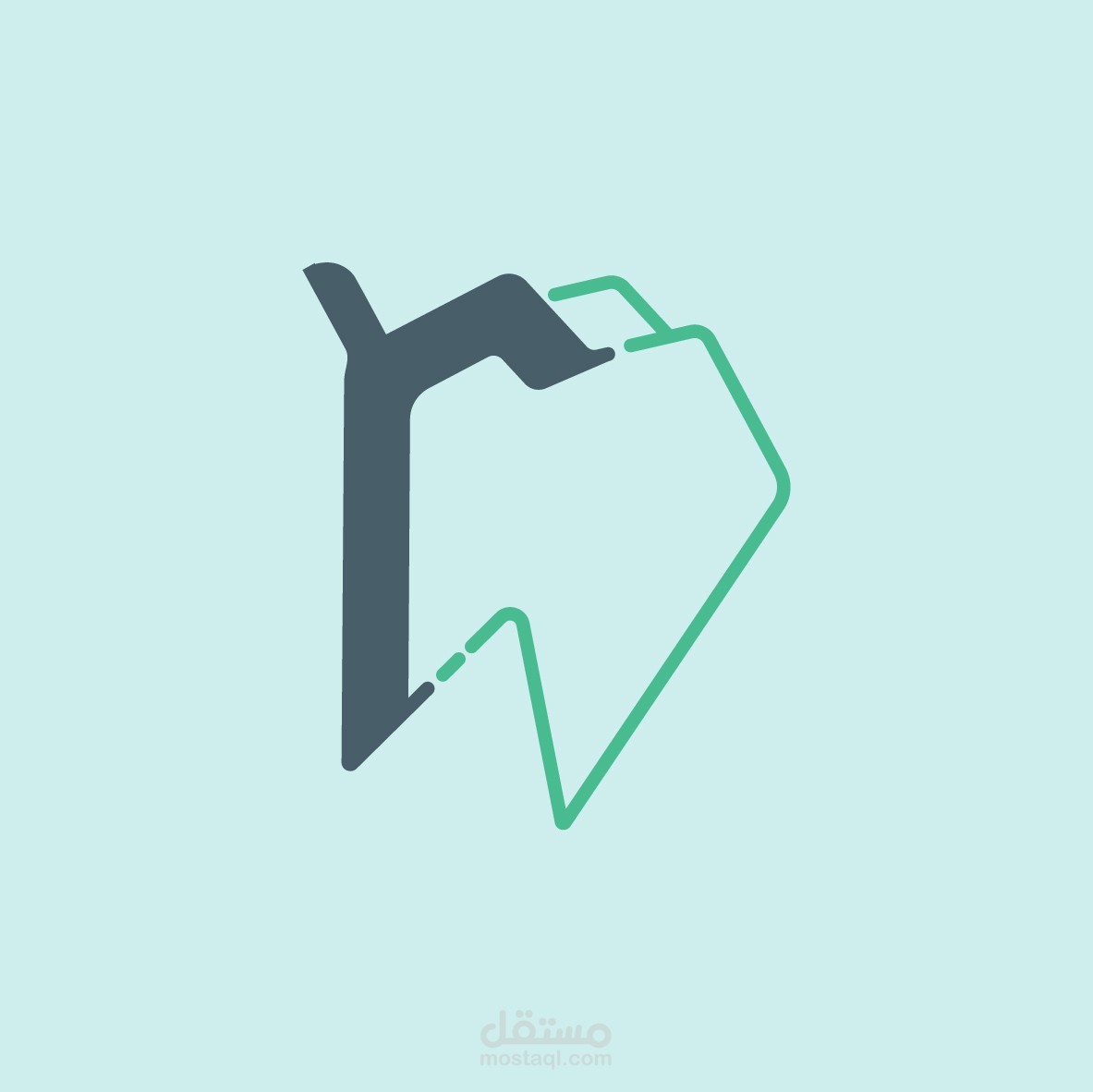 شعار لطبيب اسنان و بطاقة عمل