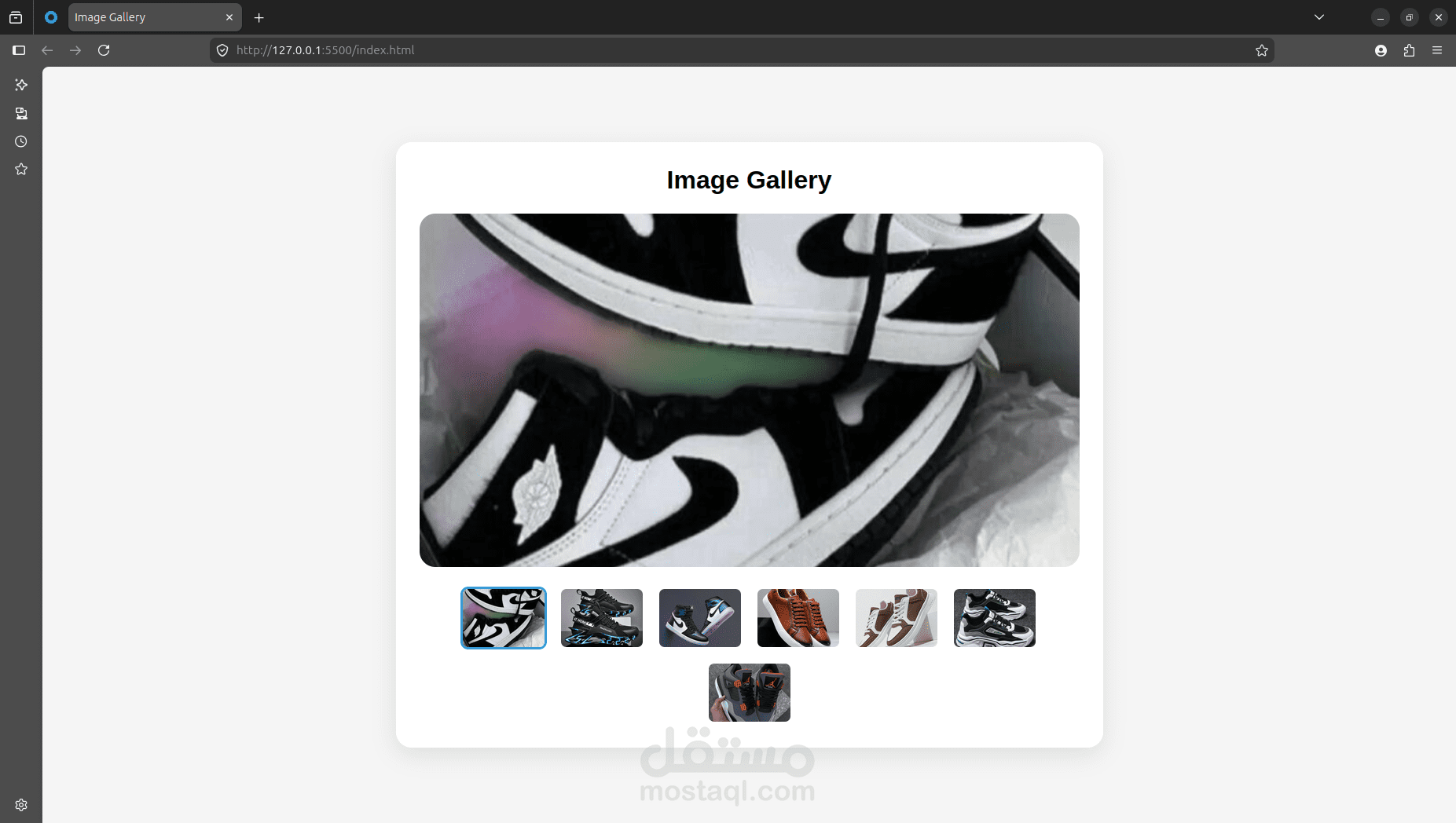 Responsive Image Gallery