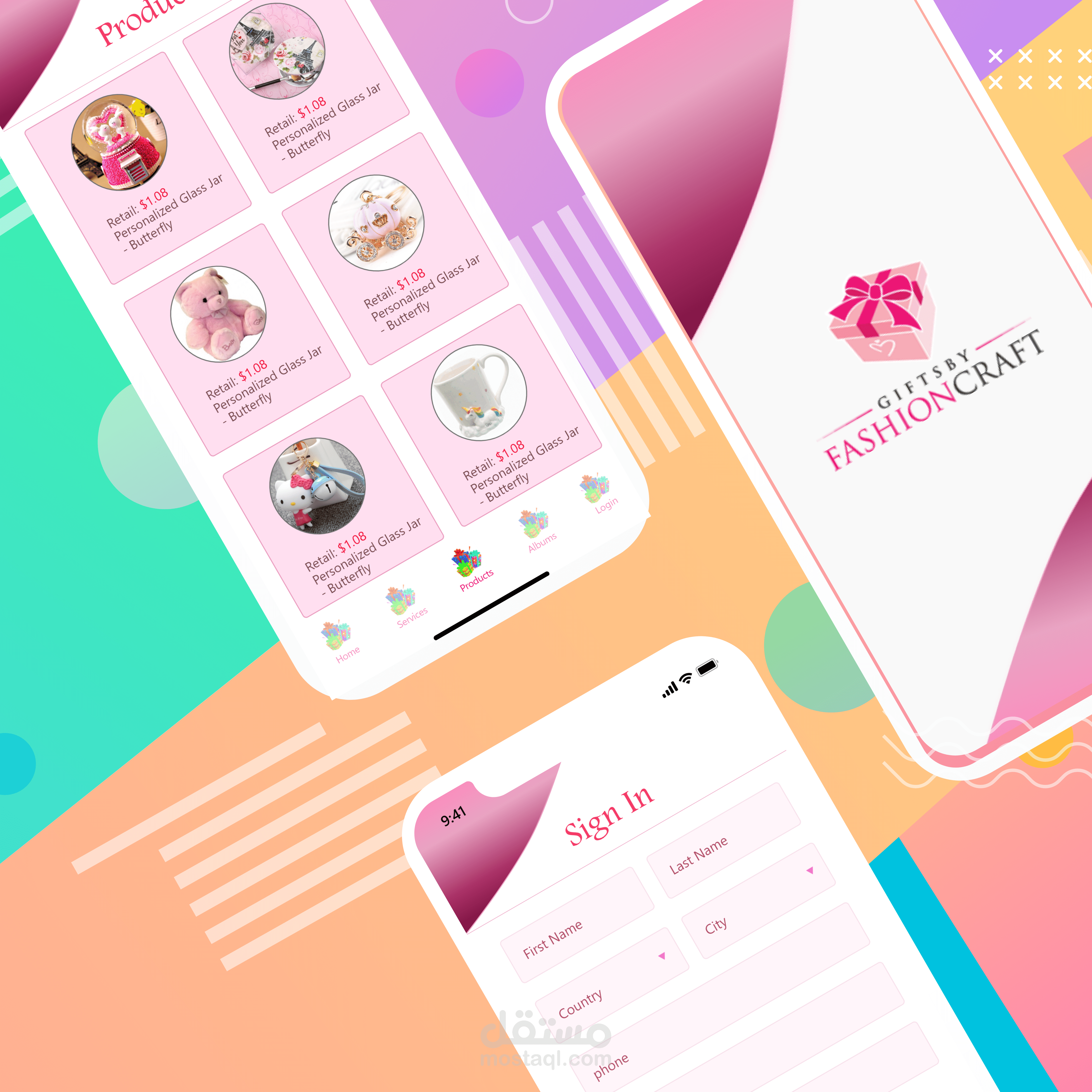 تصميم واجهات (Ui/Ux) لتطبيقات الموبايل