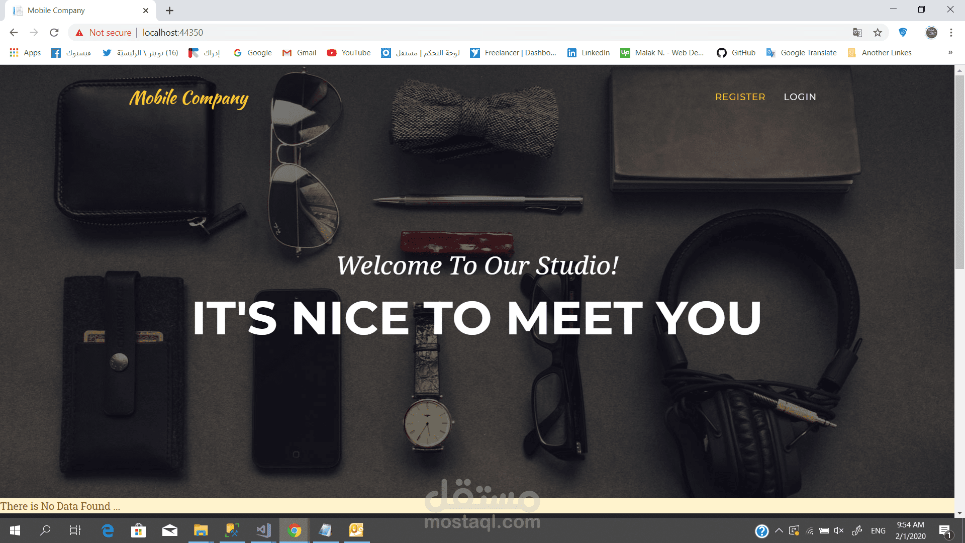 مشروع بيع الاجهزة الالكترونية