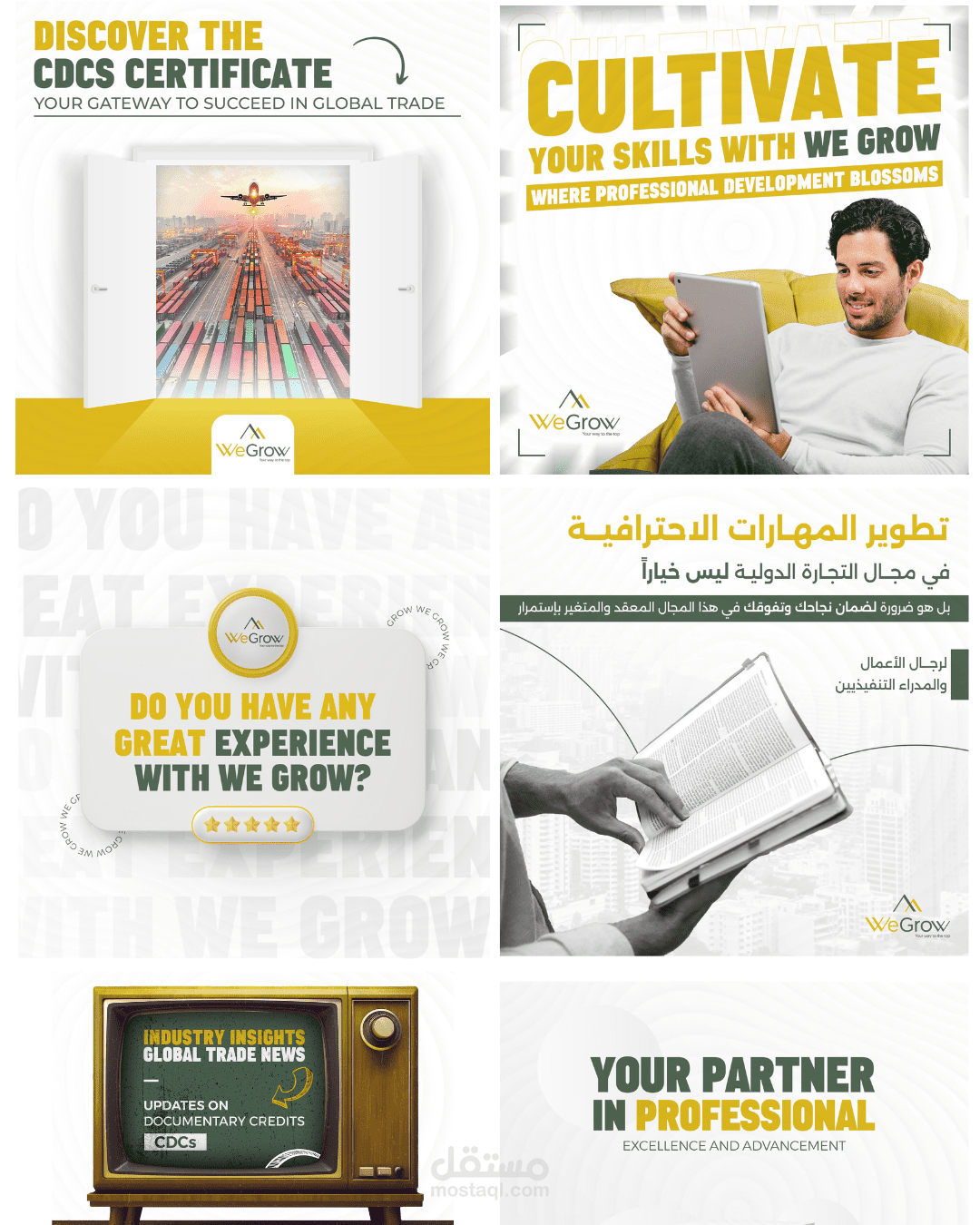 Copywriting, Content Writing & Social Media Management | WeGrow for Training & Consultation Services