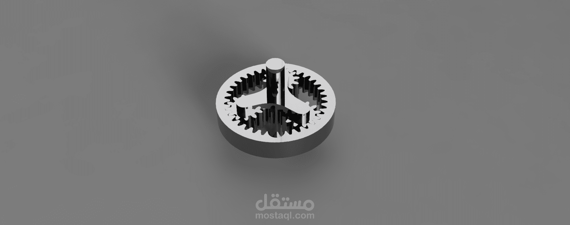 تصميم ميكانيكي ومحاكاة حركية لصندوق تروس كوكبي (Planetary Gearbox)