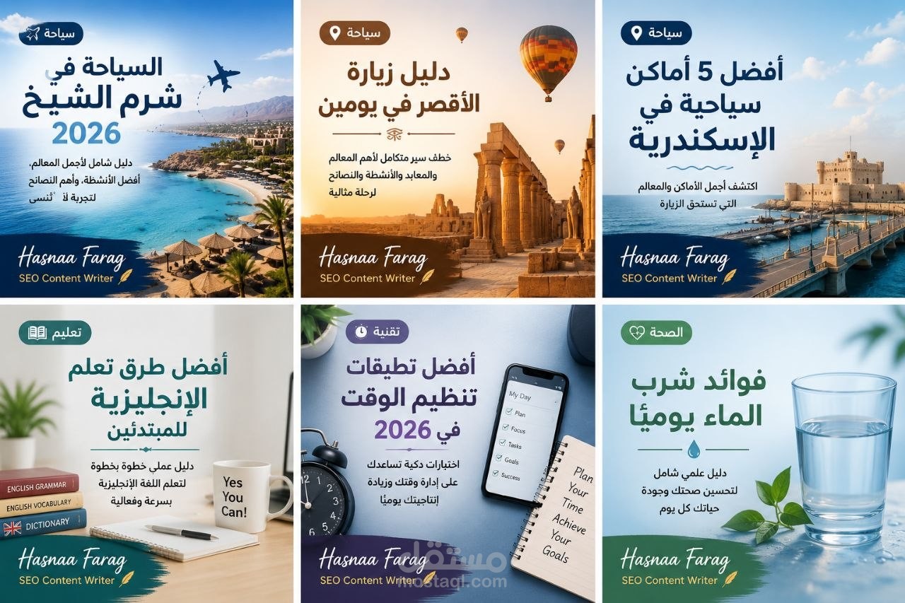 كاتب محتوى سياحي متخصص في SEO