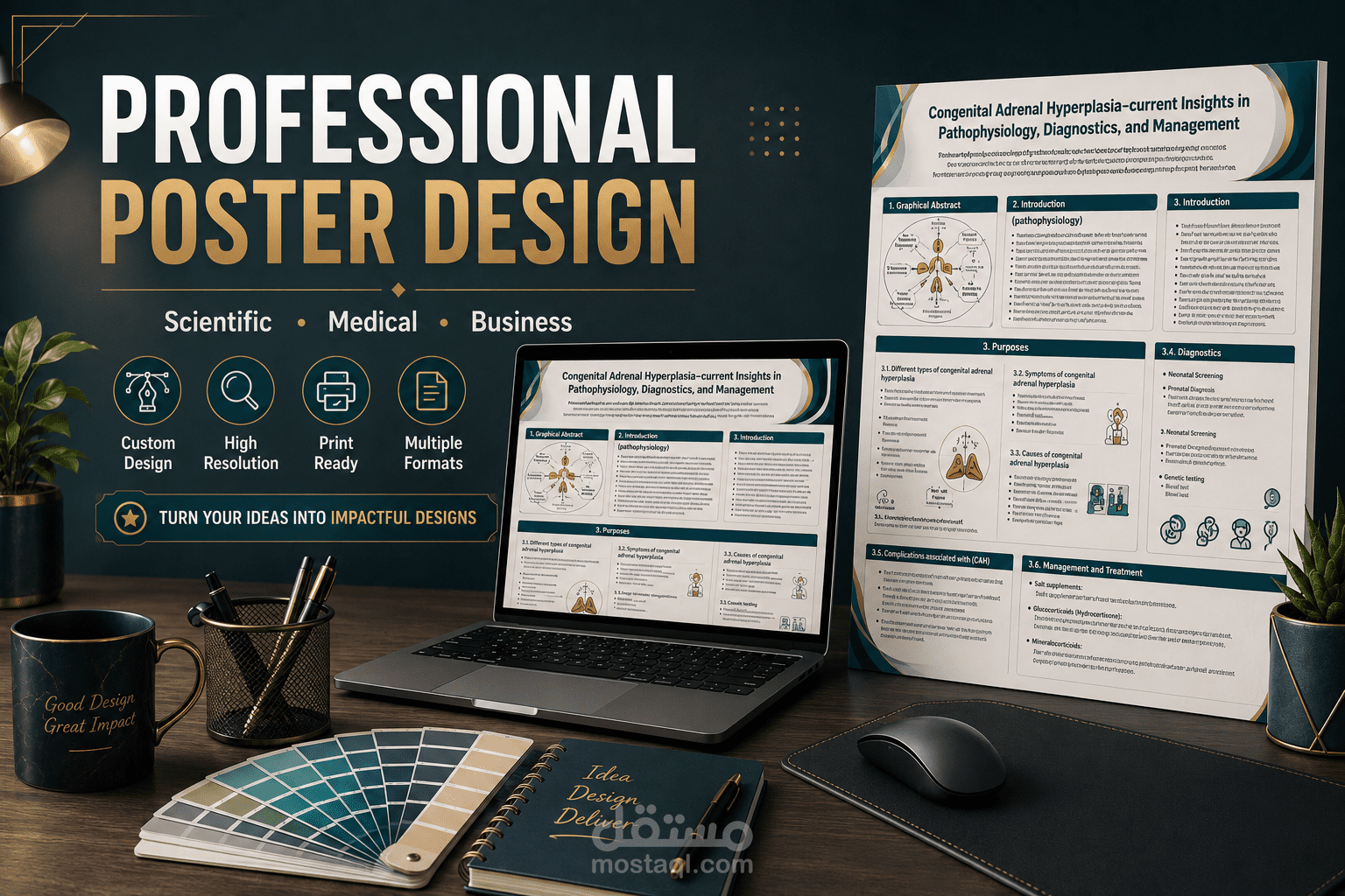 تصميم Academic Posters