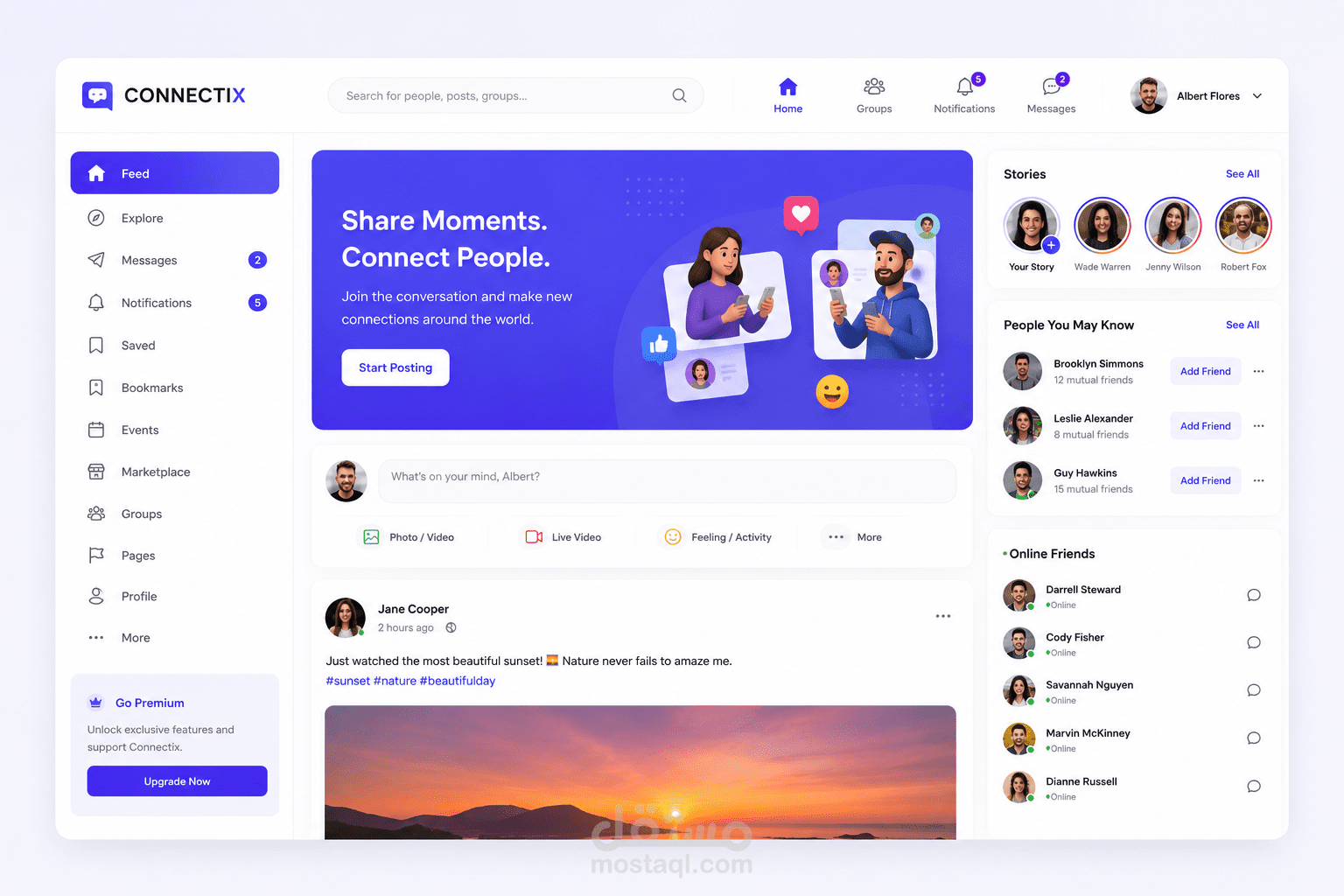 ConnectiX - Social media API