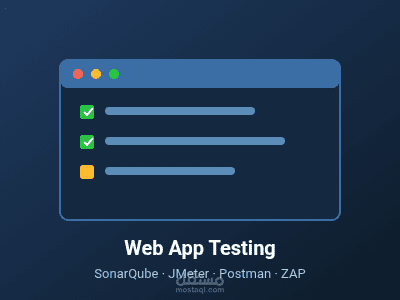 مشروع اختبار تطبيق ويب (Web Application Testing Project)