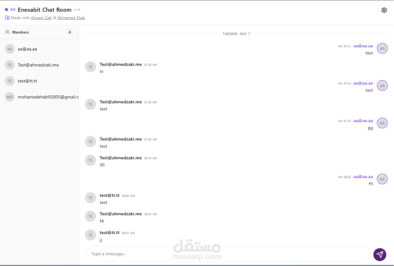 ChatApp – Real-Time Chat Application