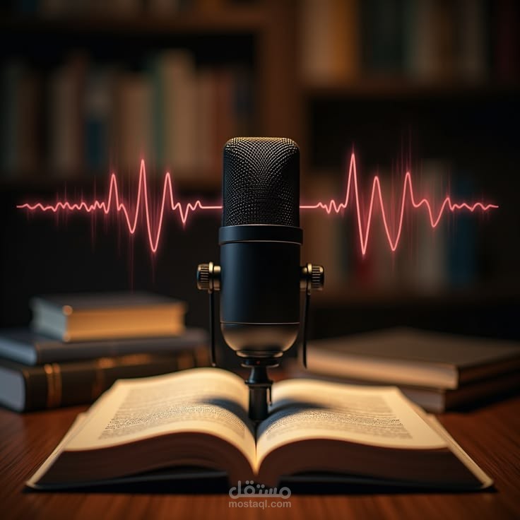 تسجيل كتب صوتية وروايات | إلقاء أدبي معبر