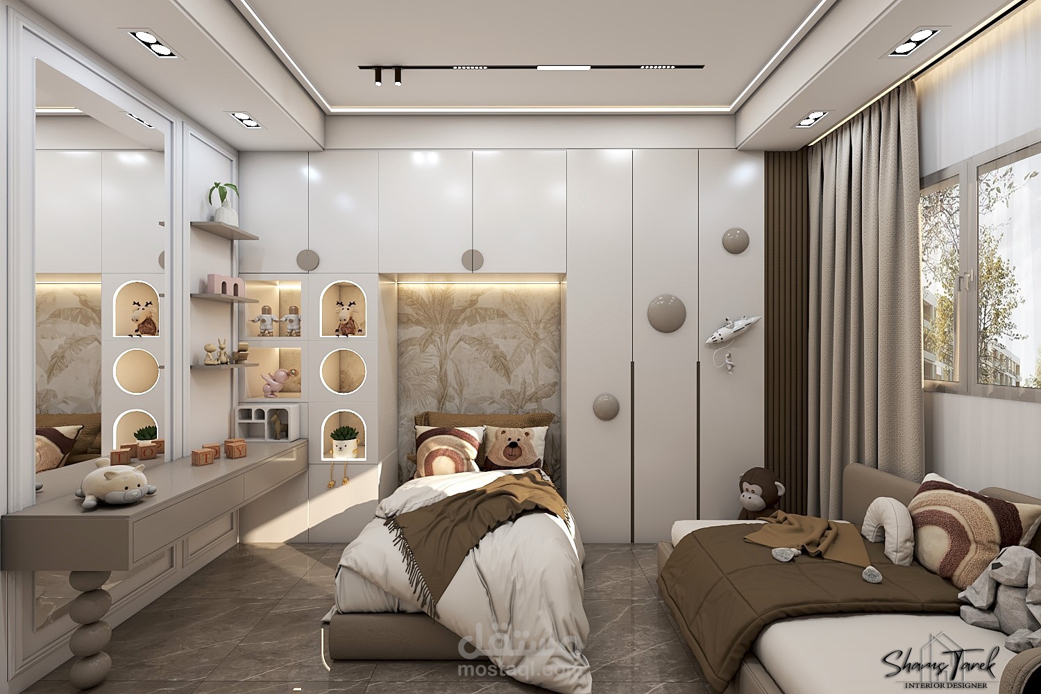 تصميم غرف أطفال