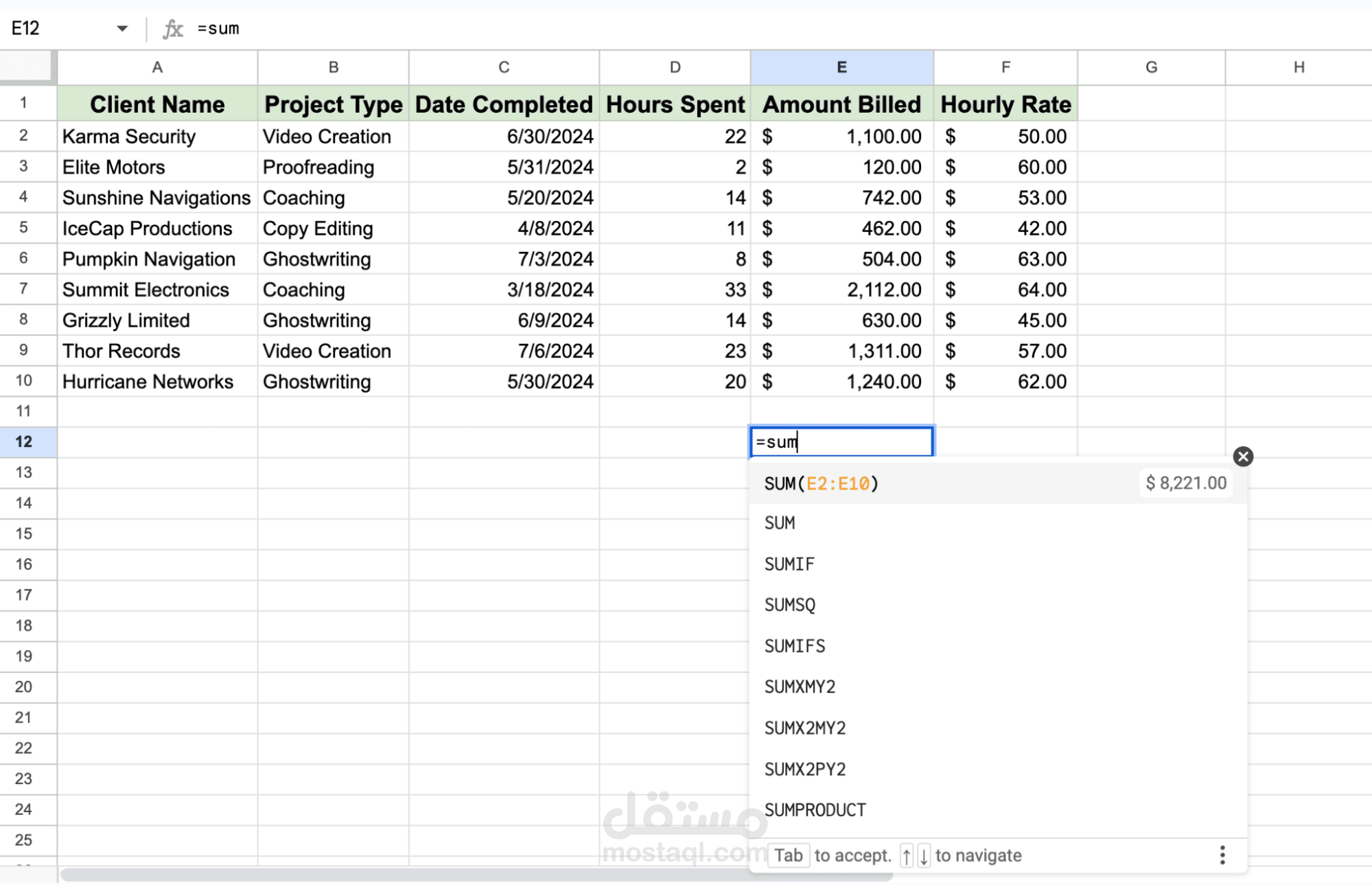 إعداد تقارير الأداء وإدارة بيانات العملاء (Data Entry & Reporting