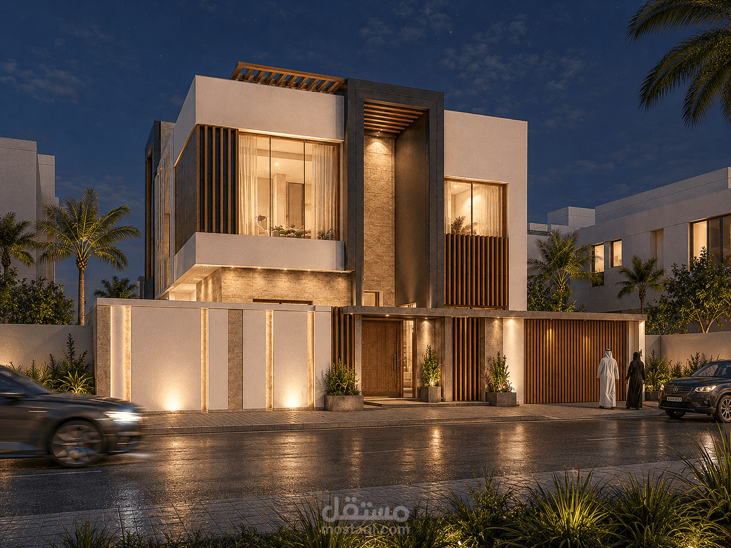 Minimalist Villa  Lusail, Qatar
