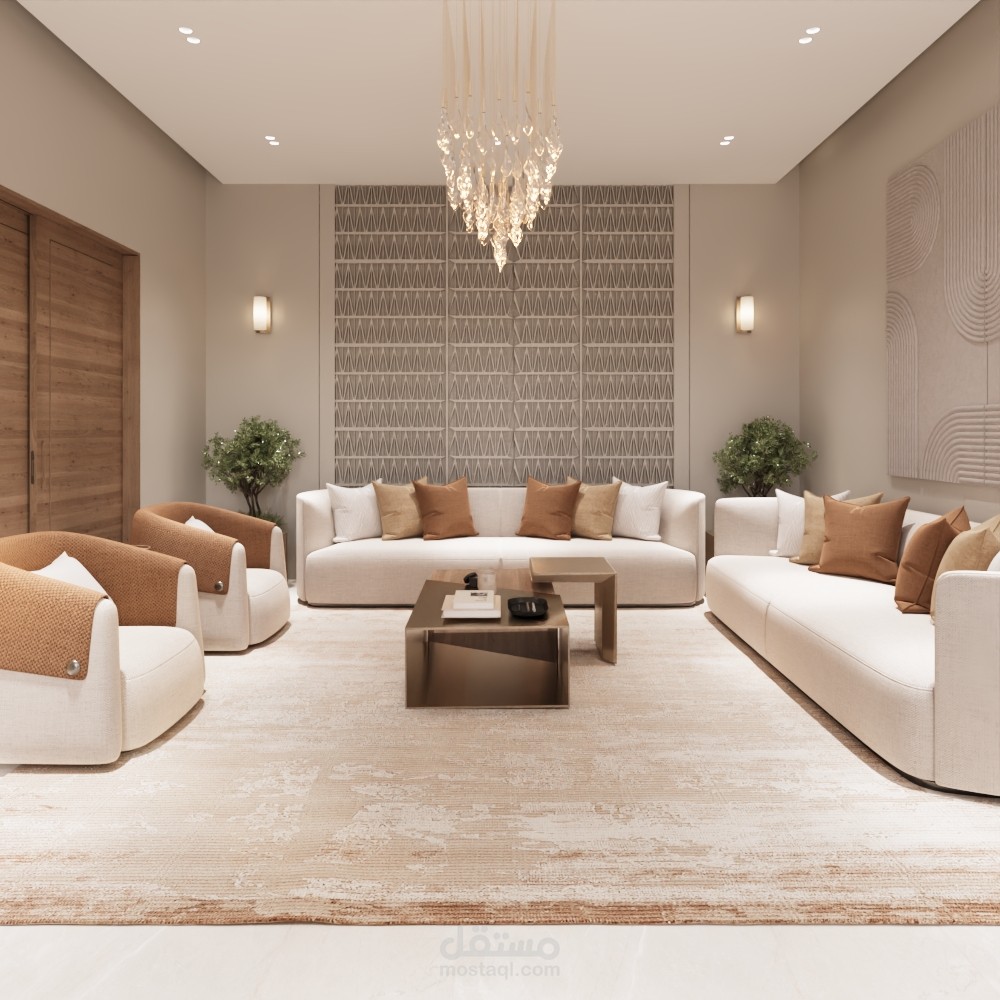 مجمع أزاليا | تصميم داخلي بطابع عصري دافئ