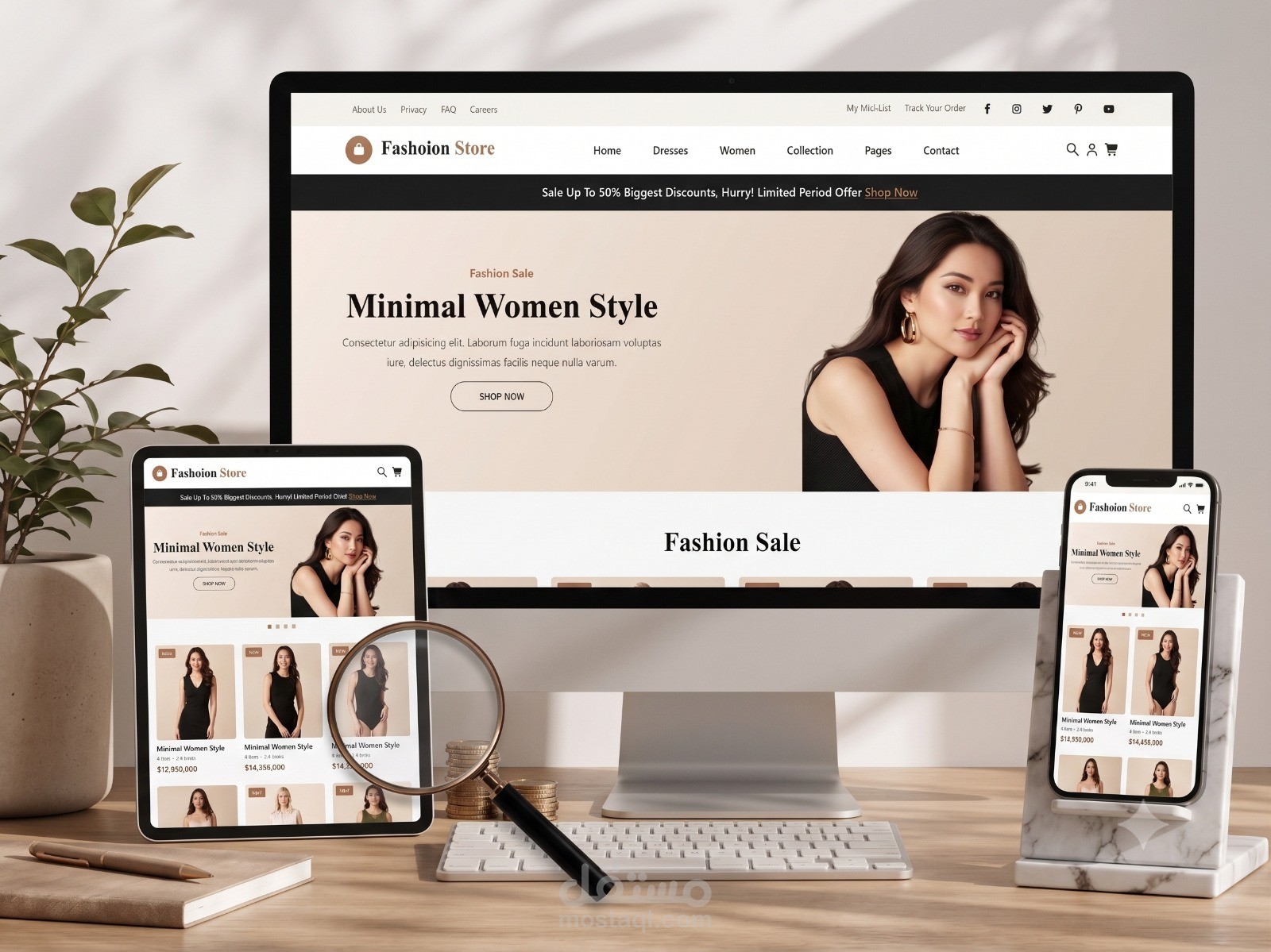 Fashion Store | Full Stack E-Commerce Website