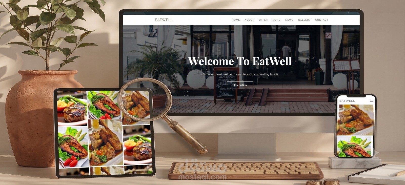 Restaurant Website | Modern Responsive Restaurant