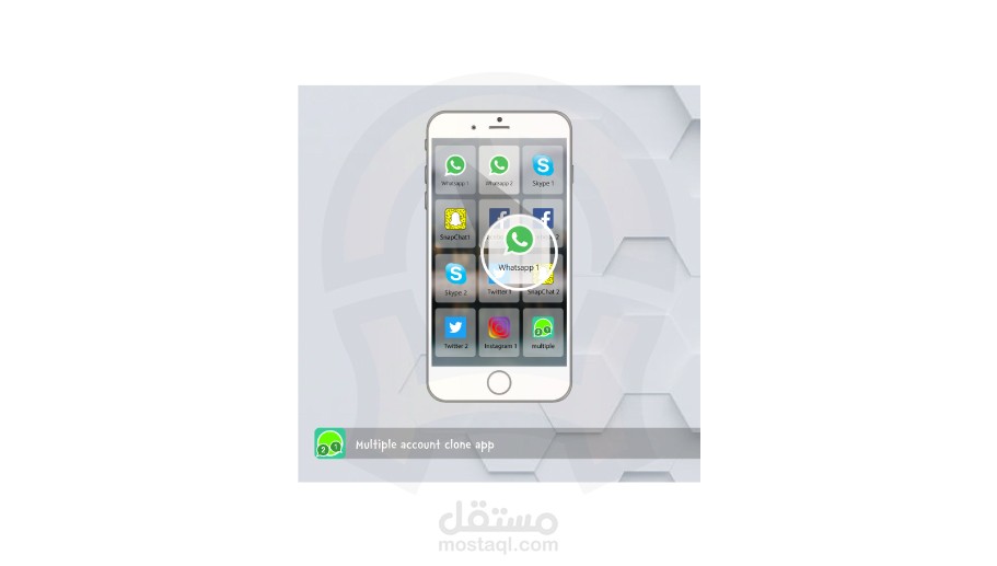 تصميم سكريين شوت لتطبيق جوجل بلاي