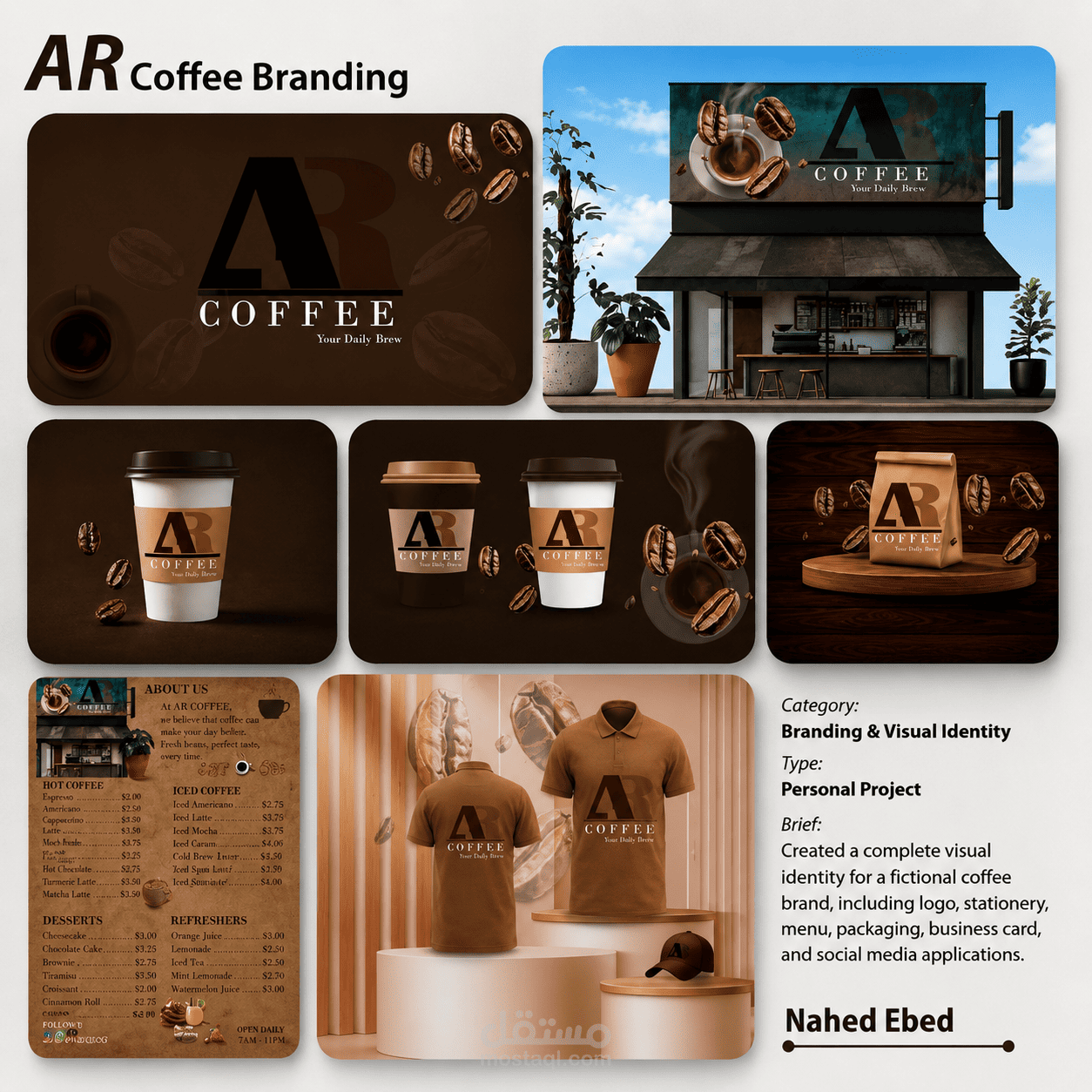 Coffee Shop Branding