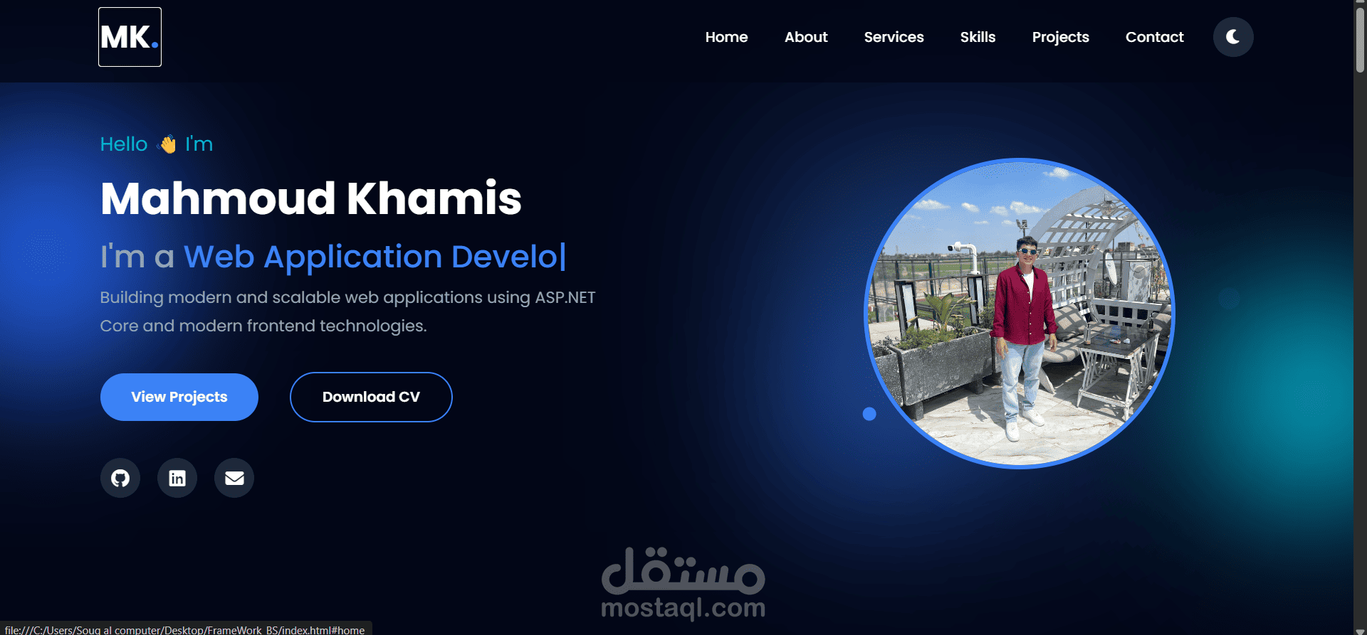 Personal Portfolio Website