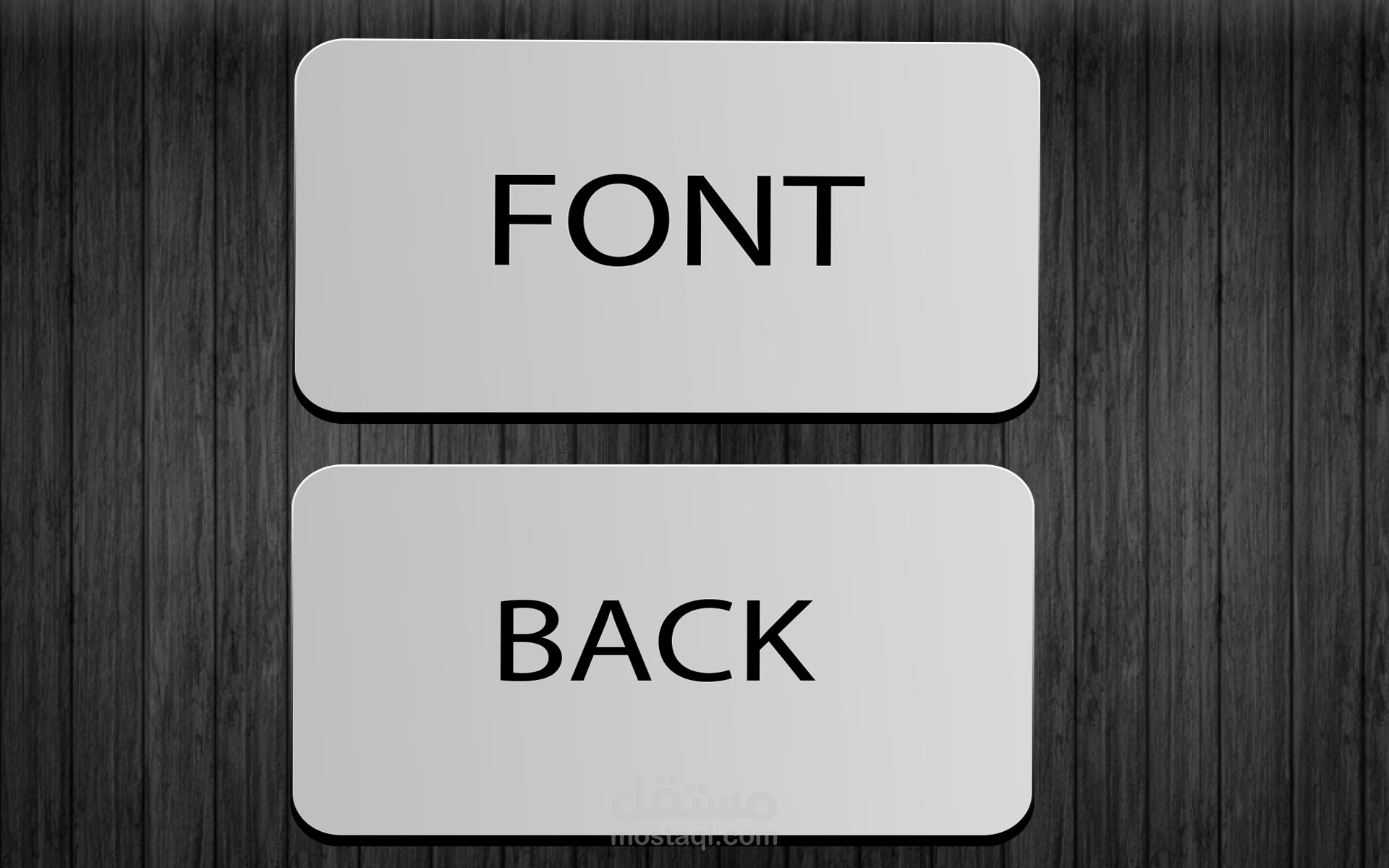 mock up business card