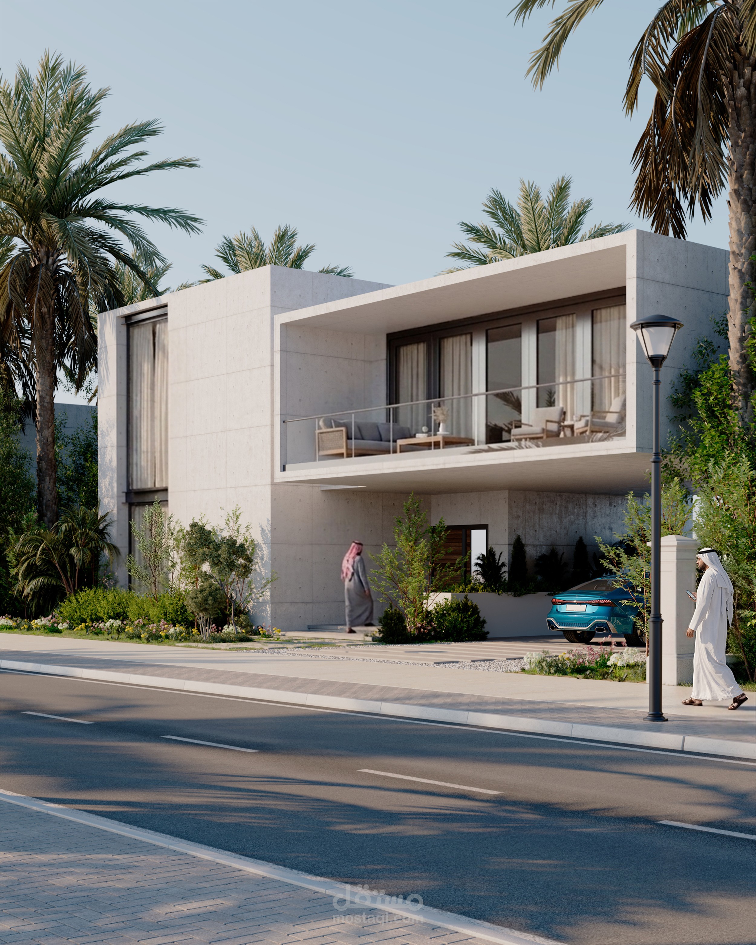 Modern Luxury Villa | Exterior Architectural Visualization