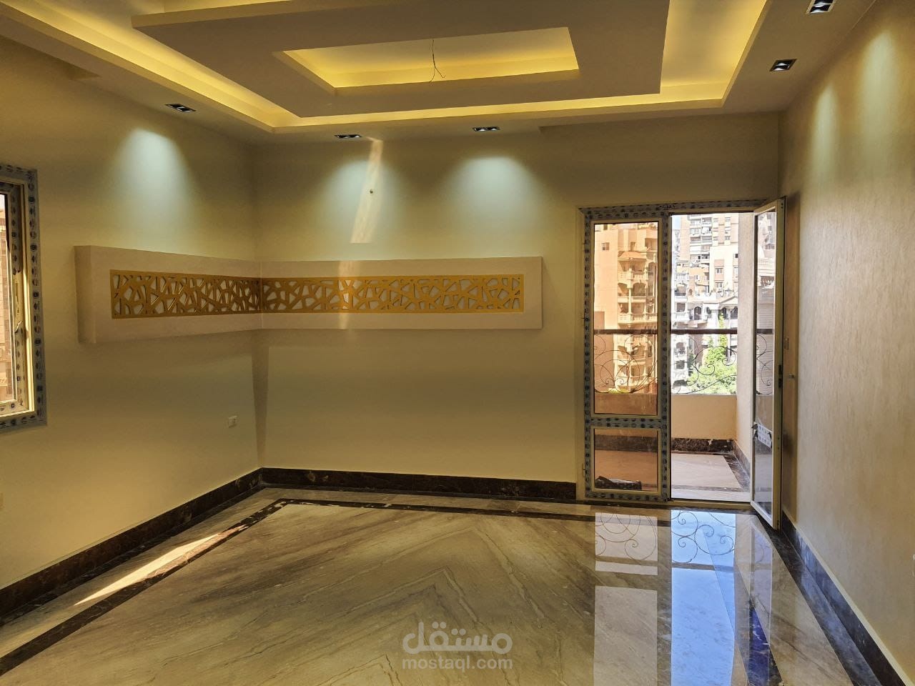 تصميم داخلي لشقة سكنية و رسم ثلاثي الابعاد REVIT Interior