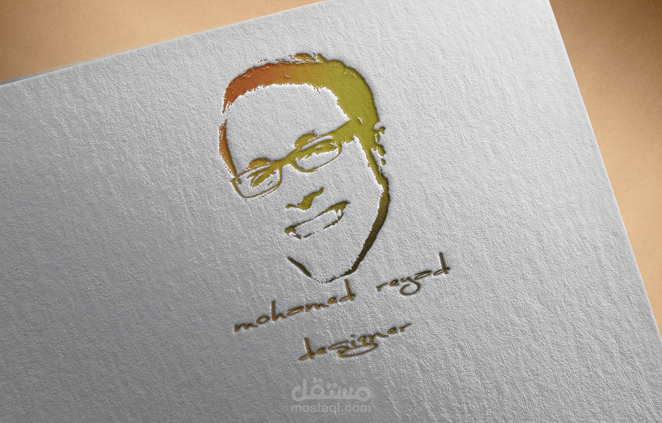 galaxy face logo design