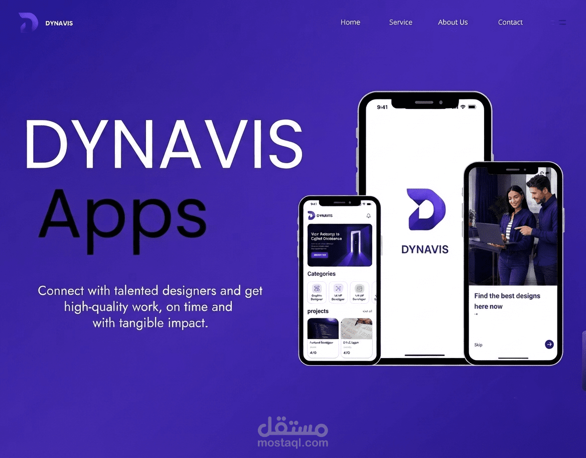 DYNAVIS | Mobile App UI/UX Case Study
