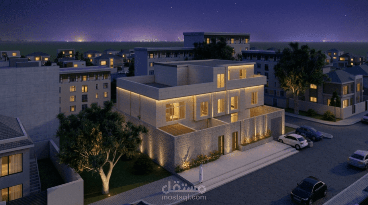 Residential Villa Design – Saudi ArabiaDesigned