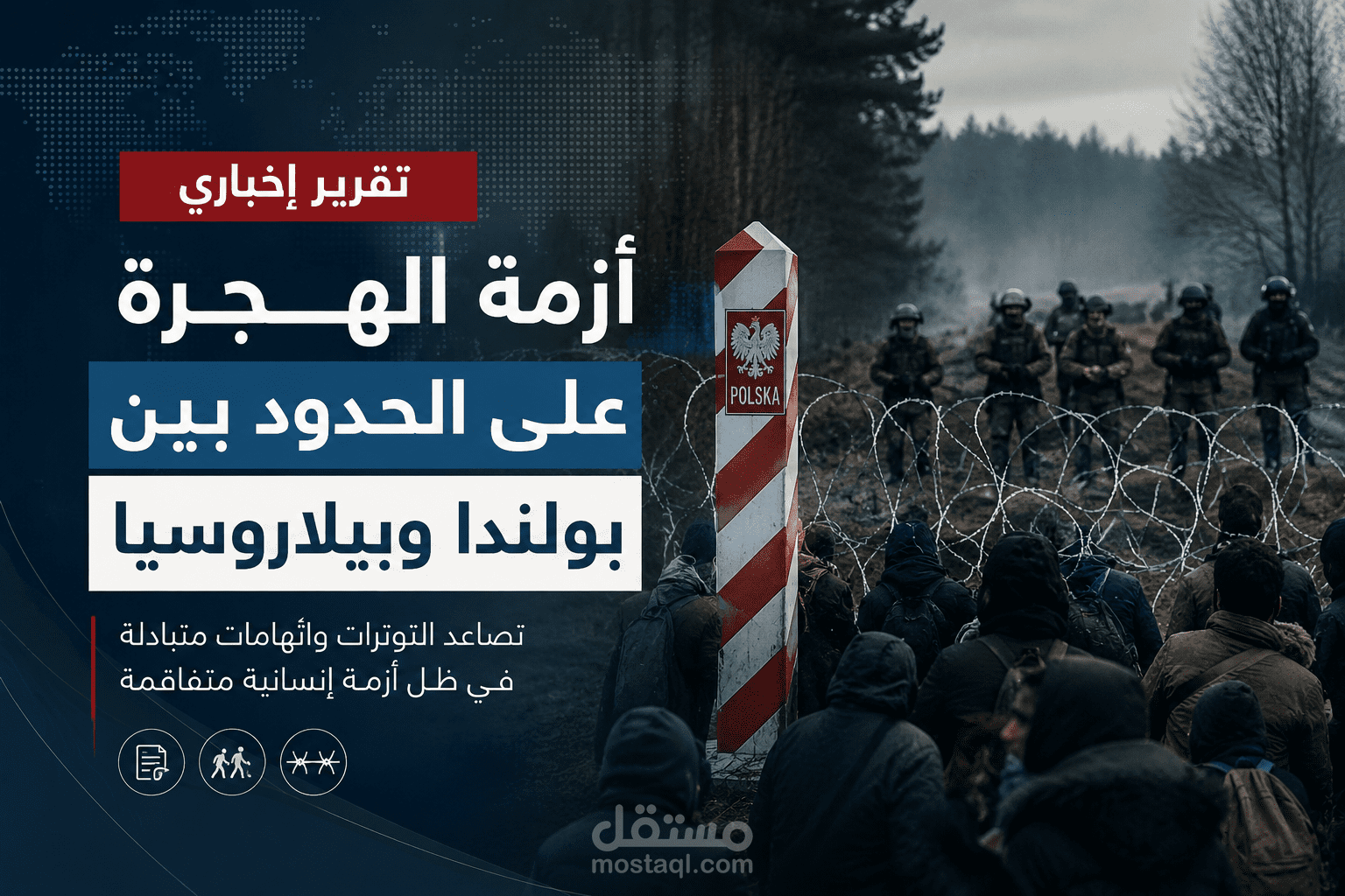 تقرير إخباري: أزمة الهجرة على الحدود بين بولندا وبيلاروسيا