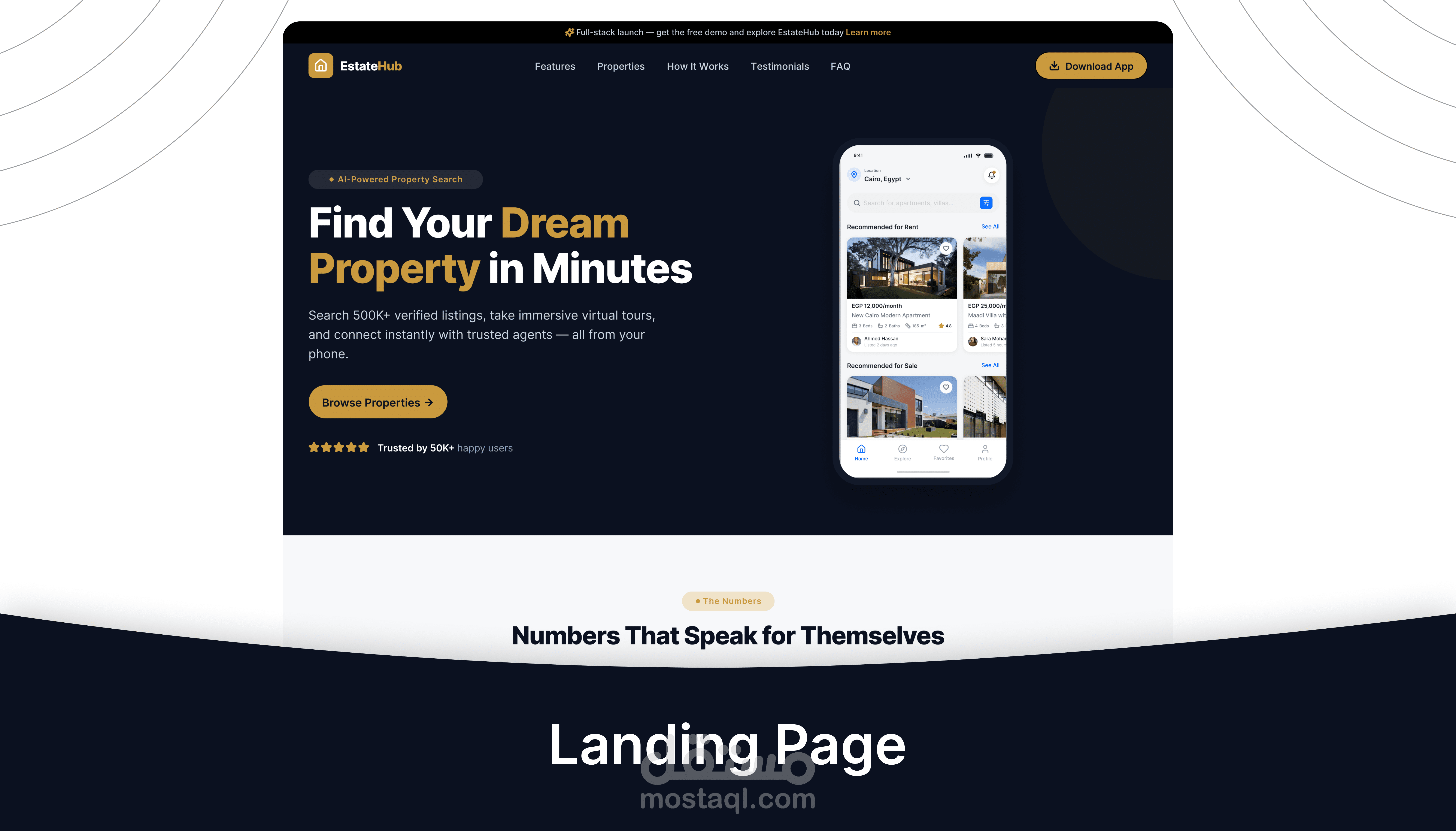 تصميم Landing Page احترافية باستخدام Figma