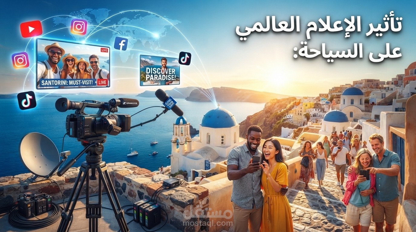 تأثير الأعلام الدولي علي الوجهات السياحية