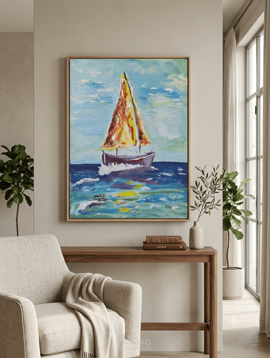 Visual art لوحه المركب