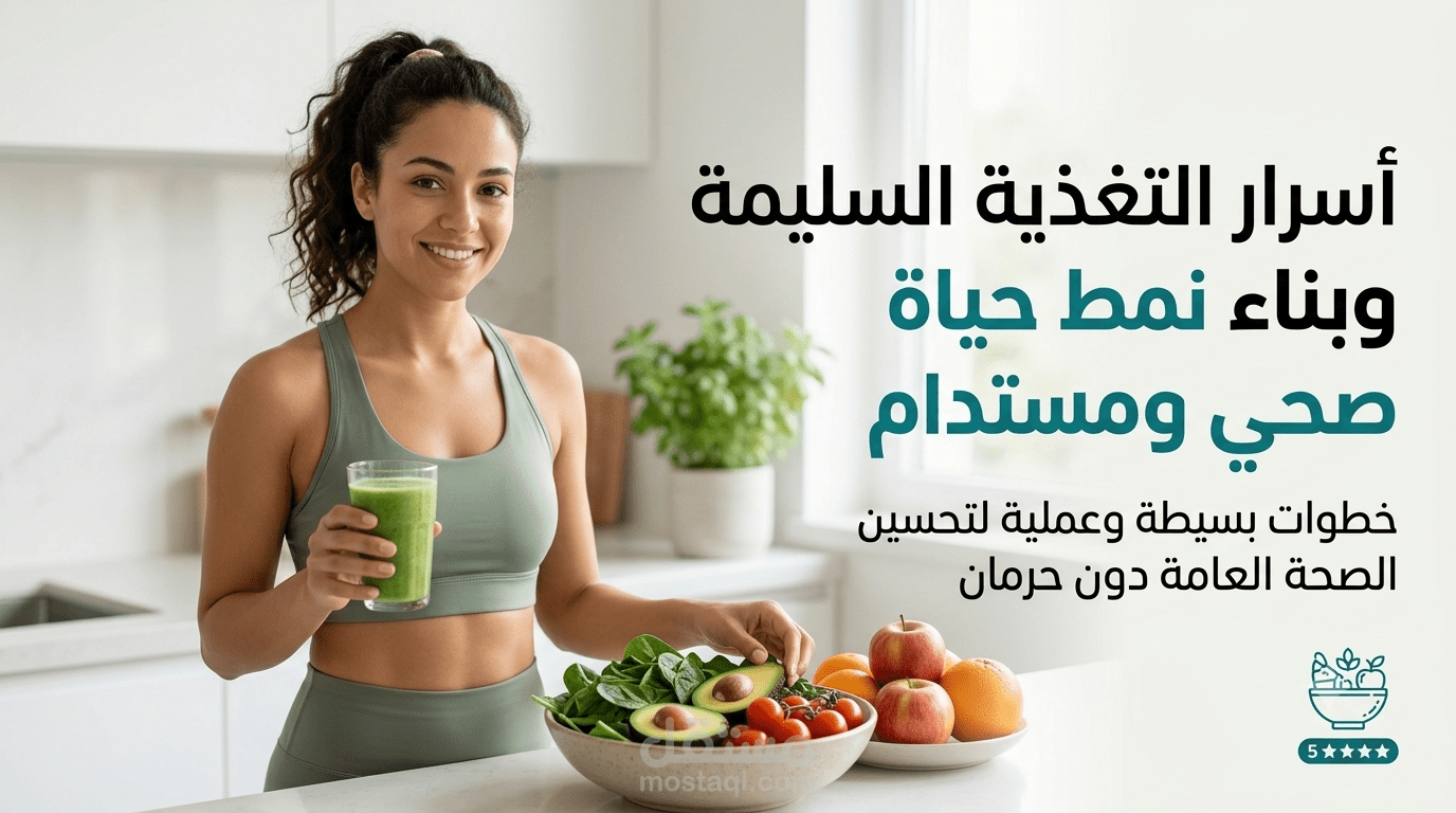 أسرار التغذية السليمة وبناء نمط حياة صحي ومستدام