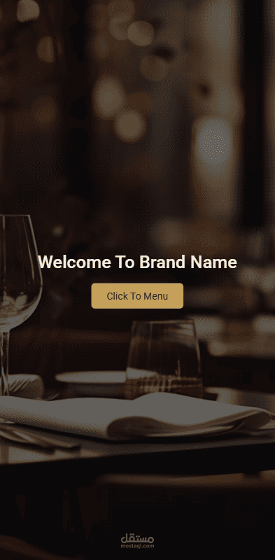 Responsive QR Code Digital Menu Web App