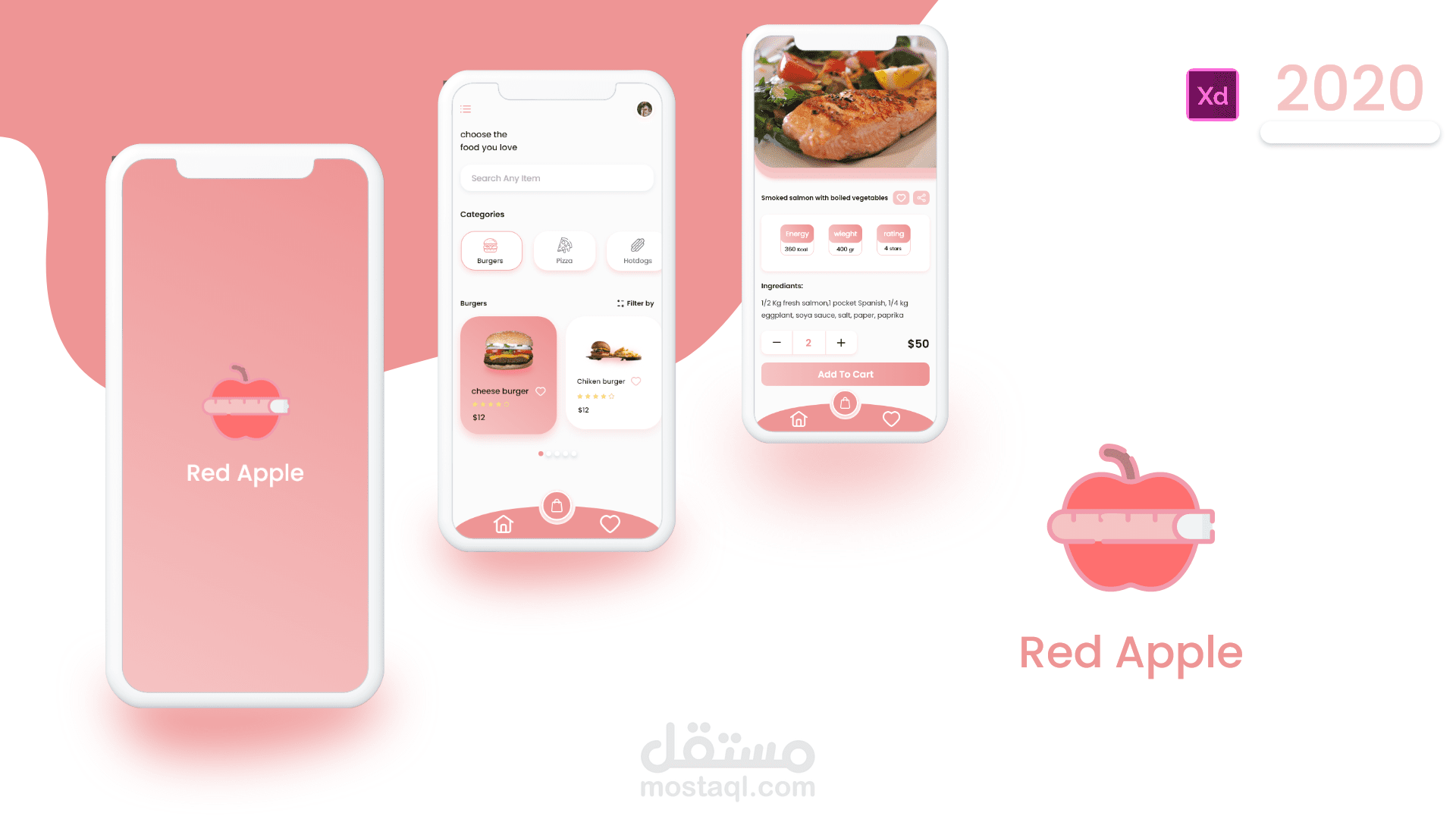 تطبيق لاعداد وتوصيل الطعام السريع المطهو بطريقة صحية مخفضة السعرات