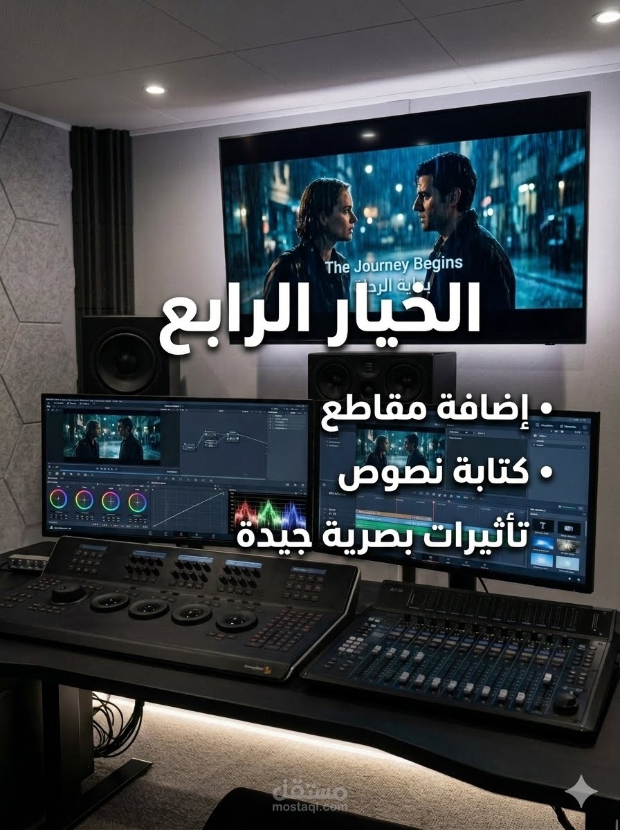 تعديل الفيديو