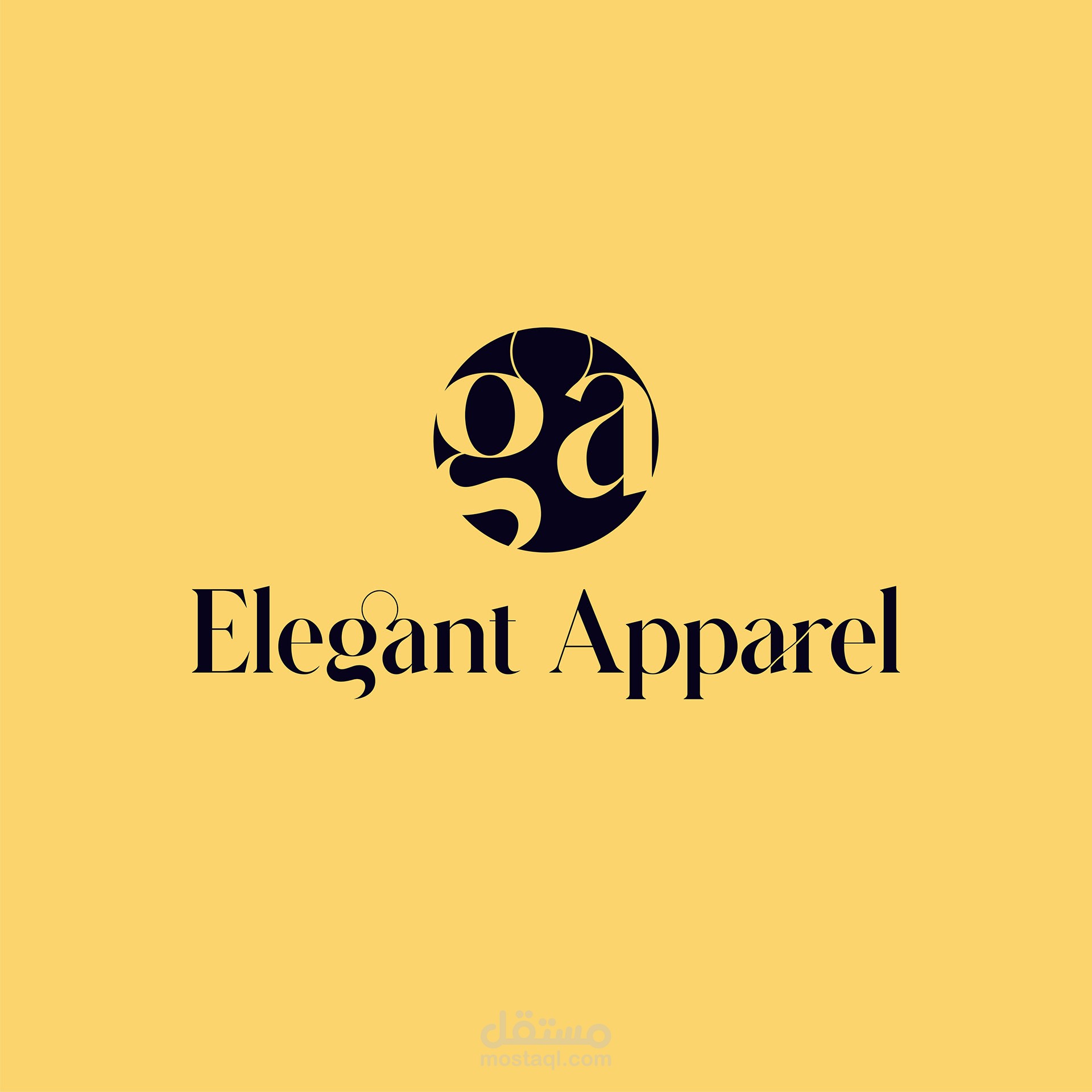 ُElegant Apperial Logo And Advertising
