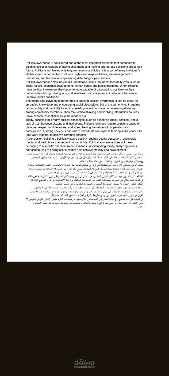 political translation