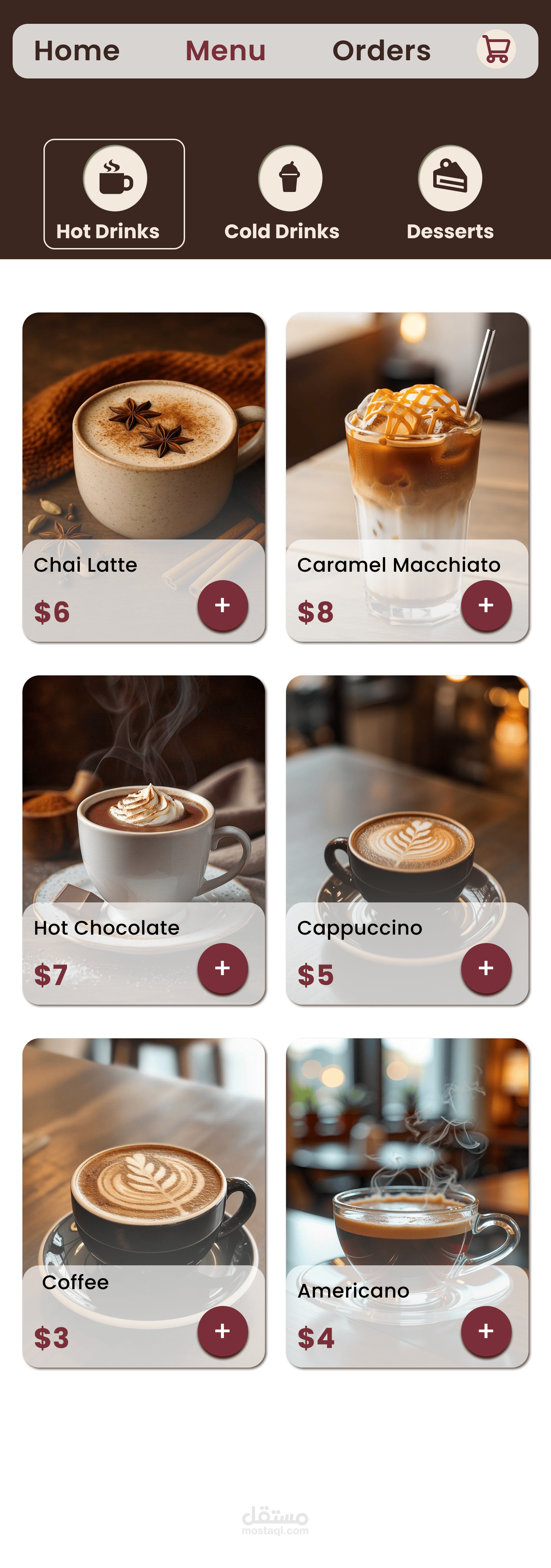 Cafe Ordering — A Smarter Way to Order & Reorder