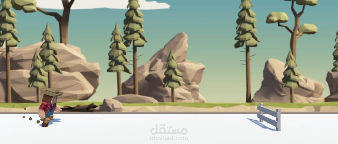 Forest Dash: Fence Jumper