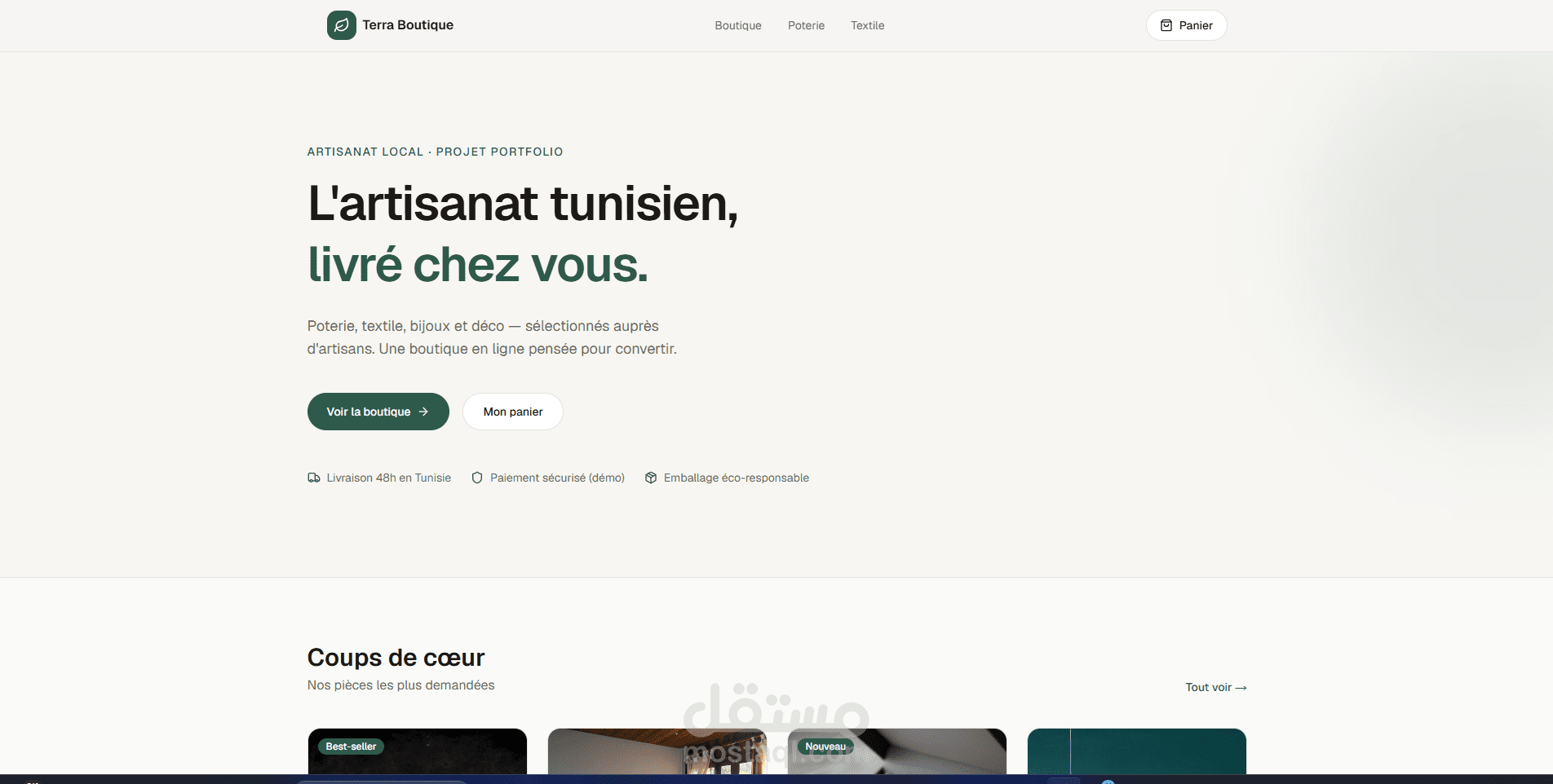 Terra Boutique – E-commerce Artisanal