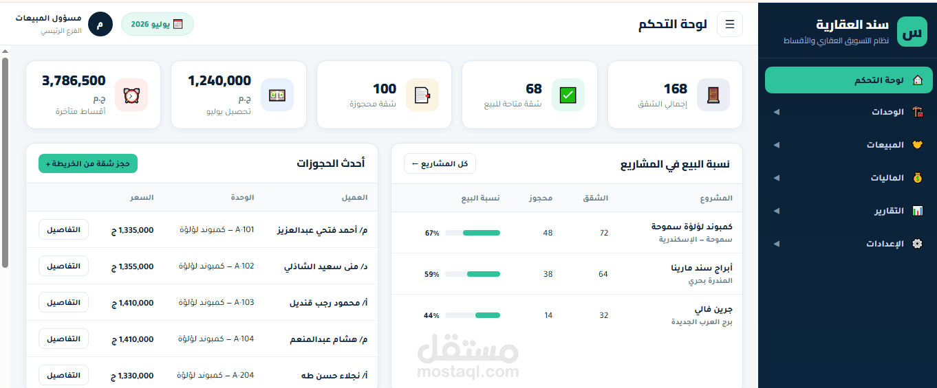 برنامج تسويق عقاري