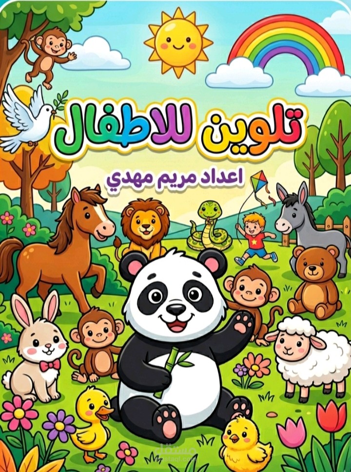 كتاب تلوين
