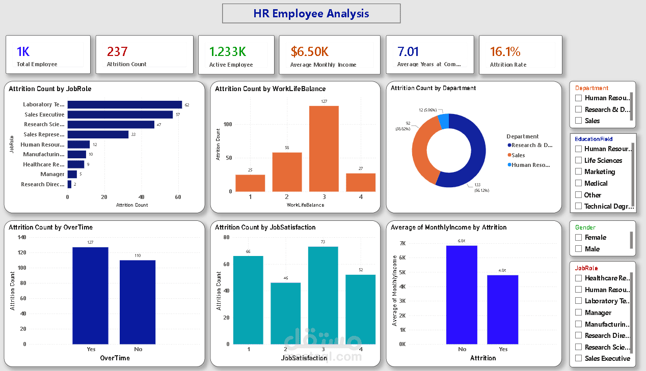 HR Analyst Project