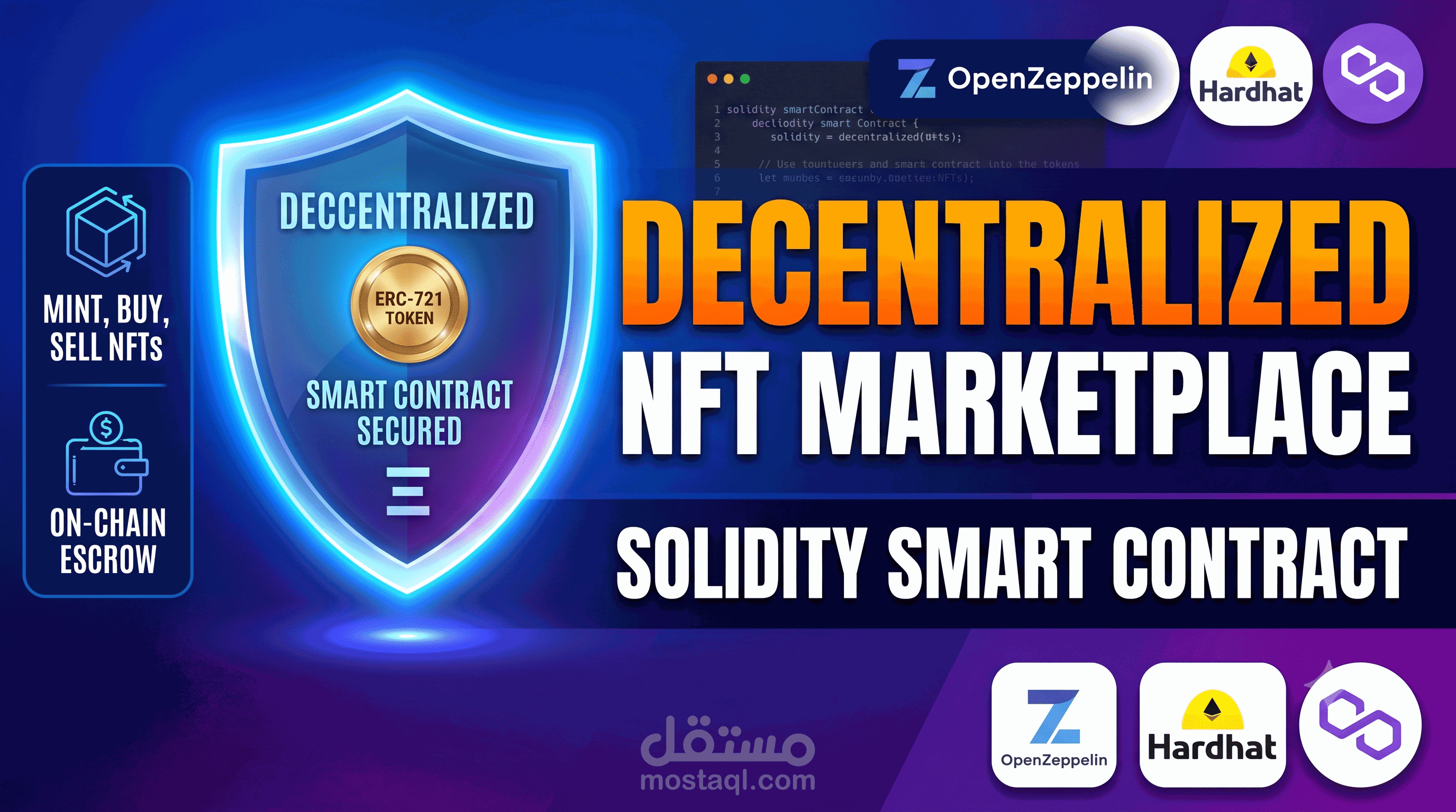 Decentralized NFT Marketplace Smart Contract