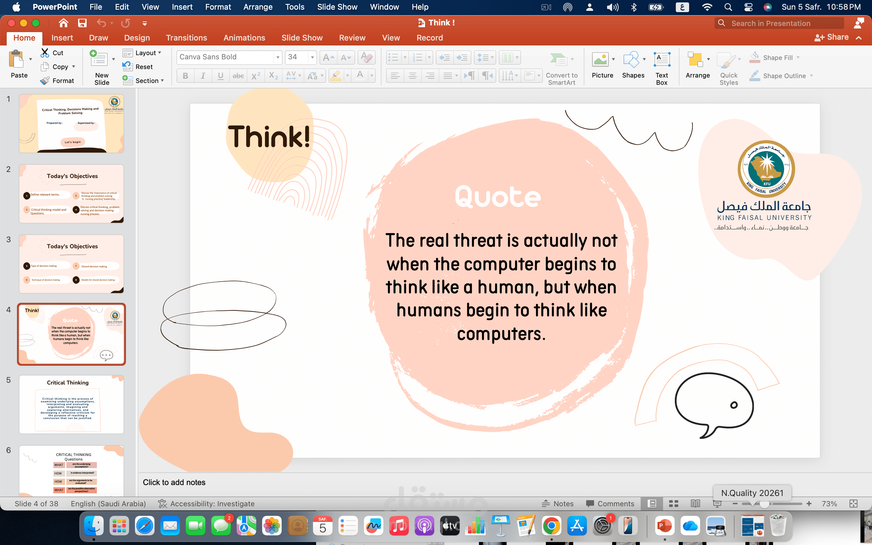Think! – Interactive Learning Experience Design