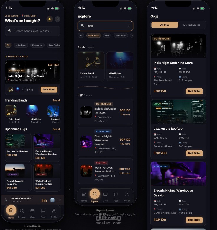 Watar – A Platform Connecting Cairo's Indie Music Scene with Fans and Venues
